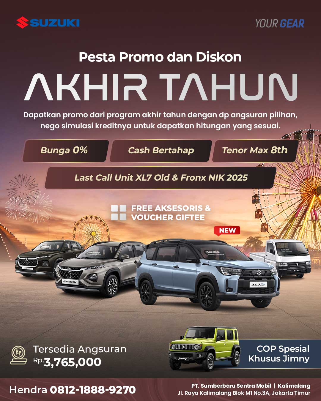 Pesta Promo Suzuki Akhir Tahun